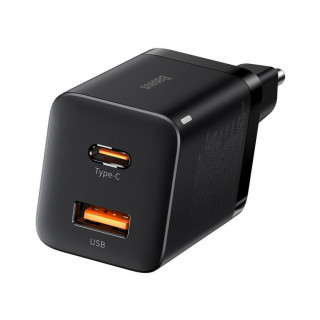 Baseus Super Si Profast polnilec USB USB-C 30W, črn Mobile