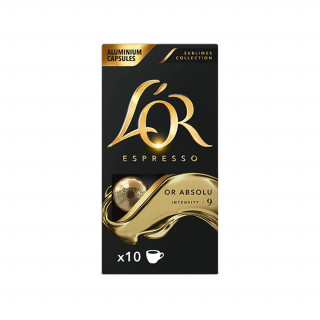 Douwe Egberts L`OR Sublimes Or Absolu Nespresso kompatibilen 10 kavnih kapsul Dom