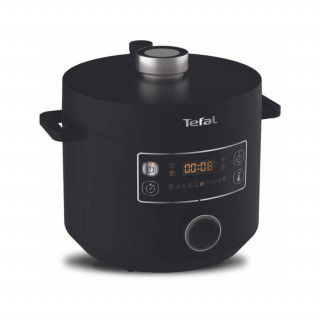 Večnamenski lonec Tefal CY754830 EPC Turbo Cuisine črn Dom