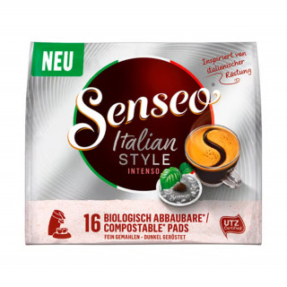 Douwe Egberts Senseo Italian Style Intenso 16 kavnih kapsul Dom