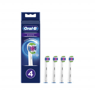 Oral-B EB18-4 3D White 4-delna nadomestna glava za električno zobno ščetko Dom