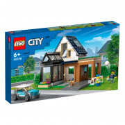 LEGO City Družinska hiša in električni avtomobil (60398) 