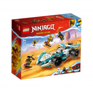 LEGO NINJAGO Zanov zmajski mogočni Spinjitzu dirkalni avto (71791) Igra 