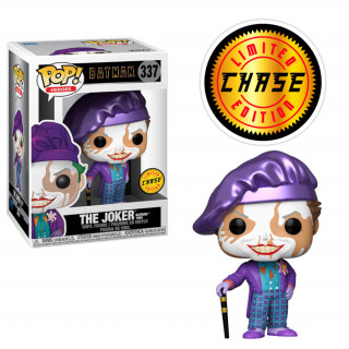 Funko Pop! #337 Dc Heroes: Batman 1989 - The Joker With Hat with Chase Chase Edition vinilna figura Merch