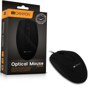 Canyon CNE-CMS1 miška Obojeročna USB vrsta-A Optični 800 DPI 