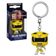 Funko Pocket Pop! Power Rangers - Rumeni Ranger Obesek za ključe iz vinilne figure 