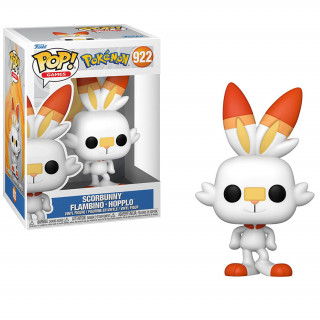 Funko Pop! #922 Igre: Pokemon - Scorbunny Vinyl Figura Merch