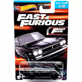 Hot Wheels Fast & Furious - 1971 NISSAN SKYLINE H/T 2000 GT-R (HNR88 - HNT15) Igra 