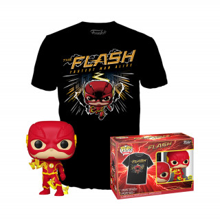 Funko Pop! & Tee L (odrasli): DC The Flash FastestMan Alive - The Flash (Glows in the Dark) Vinyl Figura Merch