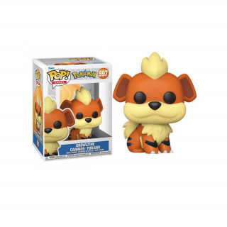 Funko Pop! #597 igre: Pokemon - Growlithe Caninos Fukano Vinyl Figura Merch