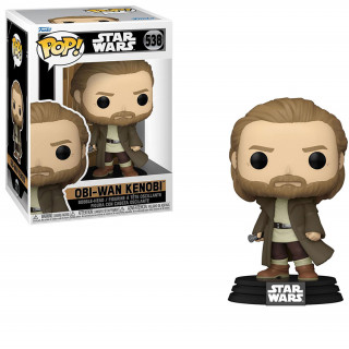 Funko Pop! #538 Disney: Vinilna figura Obi-Wan Kenobi z nihajočo glavo iz Vojne zvezd Merch