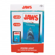 Osvetljeni plakat filma Jaws 