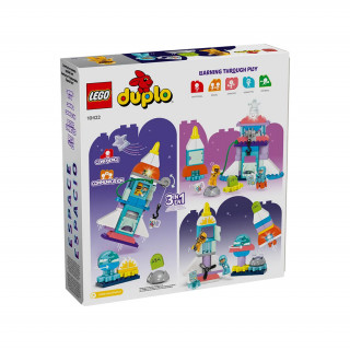 LEGO DUPLO 3v1 Dogodivščina z vesoljskim plovilom (10422) Igra 