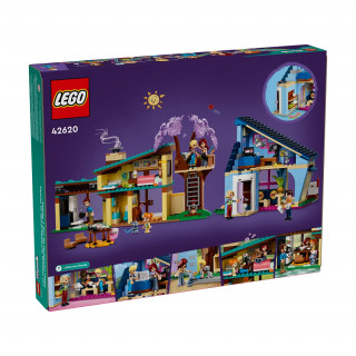 LEGO Friends Družinski hiši Ollyja in Paisley (42620) Igra 