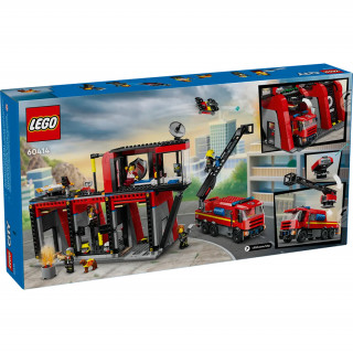 LEGO City Gasilska postaja z gasilskim vozilom (60414) Igra 