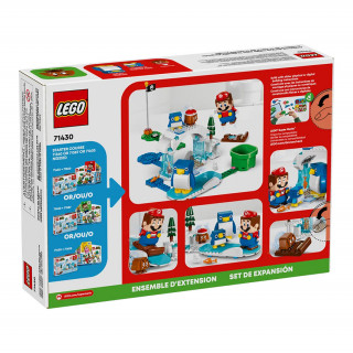 LEGO Super Mario Razširitveni komplet Snežna pustolovščina družine penguin (71430) Igra 