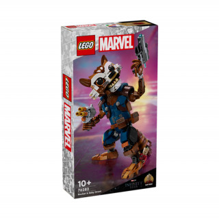 LEGO Marvel Super Heroes Rocket in mali Groot (76282) Igra 