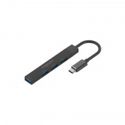 Promate USB Hub - LITEHUB 4 (LITEHUB-4.BLACK) 