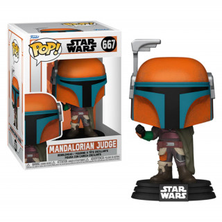 Funko Pop! Disney Star Wars: The Mandalorian - Mandalorian Judge #667 Bobble-Head Vinyl Figura Merch