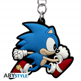 SONIC - obesek za ključe Sonic run (ABYKEY122) Merch