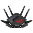 ASUS ROG Rapture AiMesh Quad-Band Gigabit gaming router - Črn(GT-BE98) thumbnail