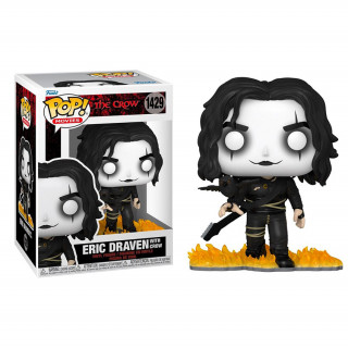 Funko Pop! #1429 Filmi: The Crow - Eric Draven z vinilno figuro Crow Merch