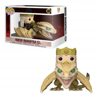 Funko Pop! #305 Rides Deluxe: House of the Dragon - Queen Rhaenyra with Syrax vinil figure Merch