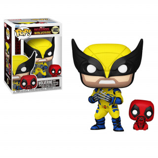 Funko Pop! #1403 Marvel: Deadpool Wolverine - Wolverine with Babypool Vinyl Figura Merch