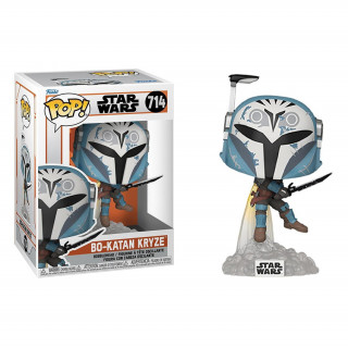 Funko Pop! #714 Star Wars: the Mandalorian - Bo-Katan with Darksaber and Jet Pack Vinyl Figura Merch