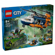 LEGO City: Helikopter v postojanki raziskovalca džungle (60437) 