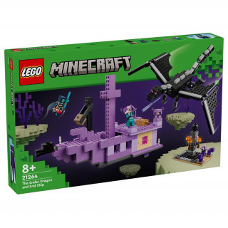 LEGO Minecraft - Enderzmaj in ladja iz Enda (21264) Igra 