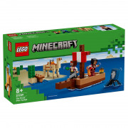 LEGO Minecraft: Potovanje s piratsko ladjo (21259) 