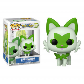 Funko Pop! #984 Games: Pokemon - Sprigatito Vinyl Figura Merch