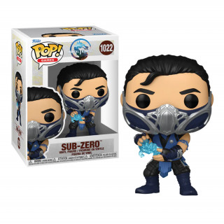 Funko Pop! #1022 Games: Mortal Kombat - Sub Zero Vinyl Figura Merch