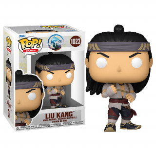 Funko Pop! #1023 Games: Mortal Kombat - Liu Kang (God of Fire) Vinyl Figura Merch