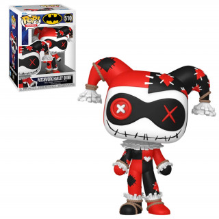 Funko Pop! #510 Animation: DC Batman - Patchwork Harley Quinn Vinyl Figura Merch