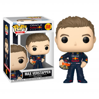 Funko Pop! #08 Racing: Racing S4 - Verstappen with Helm Vinyl Figura Merch