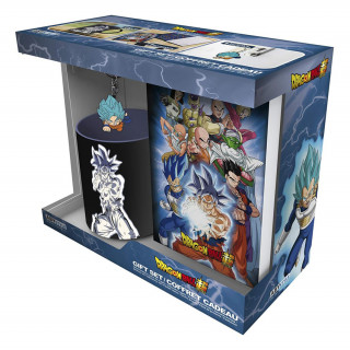 Abysse - Dragon Ball Super - darilni set - 320 ml skodelica, PVC obesek za ključe, zvezek Merch