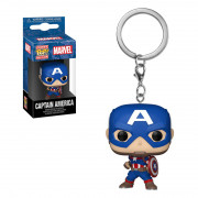 Funko Pocket Pop! Marvel New Classics - Captain America Vinyl Figura obesek za ključe 