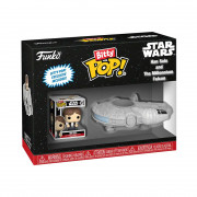 Funko Bitty Pop! Ride: Star Wars - Han Solo and The Millennium Falcon Vinyl Figure 