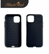 BH1071 BlackBird Carbon vzorec etui Iphone 2019 6,1" modra 