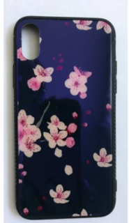 BH663 ovitek za mobilnik BLU-RAY steklo Full Pink Flower Samsung J3 2017 Mobile