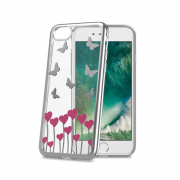 Celly iPhone 7 - plastična torbica z vzorcem za iPhone, Butterfly 