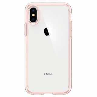 Zadnji pokrov Spigen Ultra Hybrid, iPhone XS, Rose Gold, prosojen Mobile