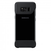 Zadnji pokrov za Samsung Galaxy S8 plus 2 kosa, črn 