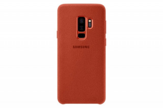 Zadnji ovitek Samsung Galaxy S9 Alcantara usnje, rdeč Mobile