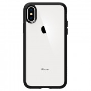 Zadnji pokrov Spigen Ultra Hybrid, iPhone XS, črna 