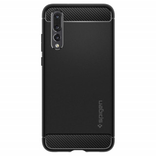 Zadnji ovitek Spigen Rugged Armor, Huawei P20 Pro, črn Mobile