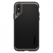 Zadnji pokrov Spigen Neo Hybrid, iPhone XS, Gunmetal 