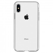 Zadnji pokrov Spigen liquid Crystal, iPhone XS, prosojen 